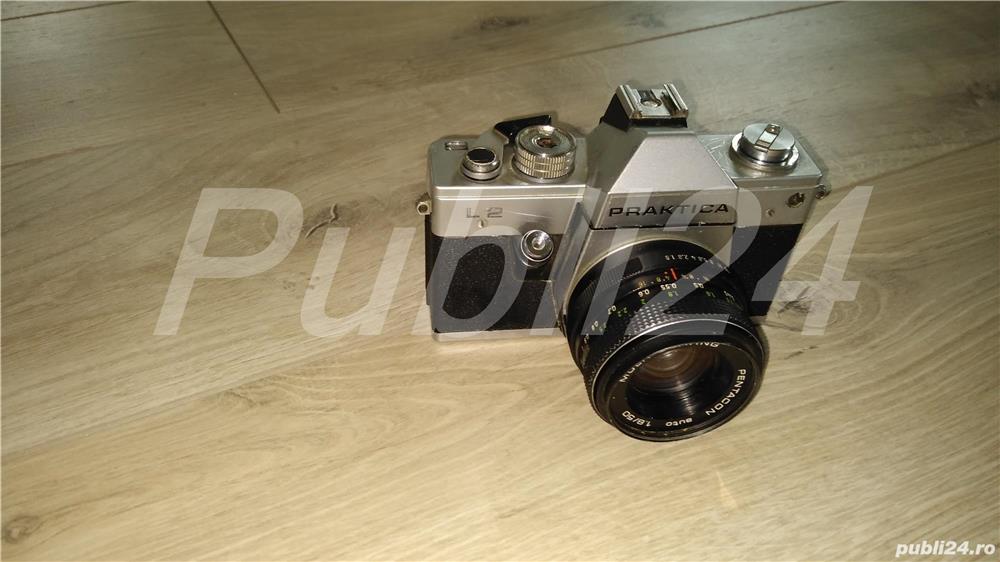 Vintage: Aparat foto Praktica L2, cu toc