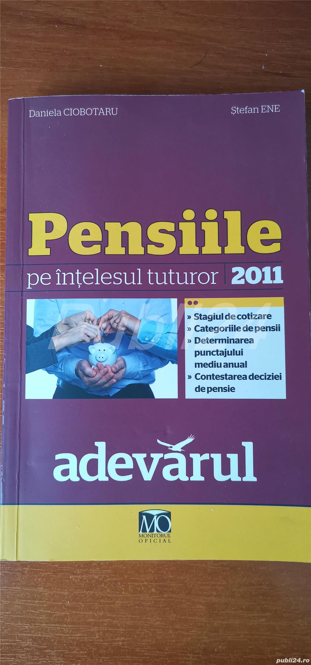 Pensiile pe intelesul tuturor de Daniela Ciobotaru si Stefan Ene