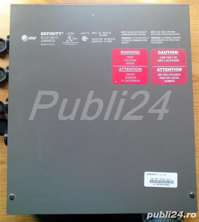 Definity AT&T  SD-67168-01 - cutii metalice distributie cutie conexiuni mufe ebonita floppy 5.25