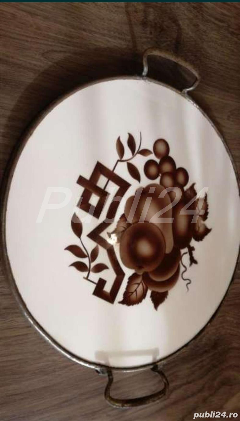 Tava vintage portelan
