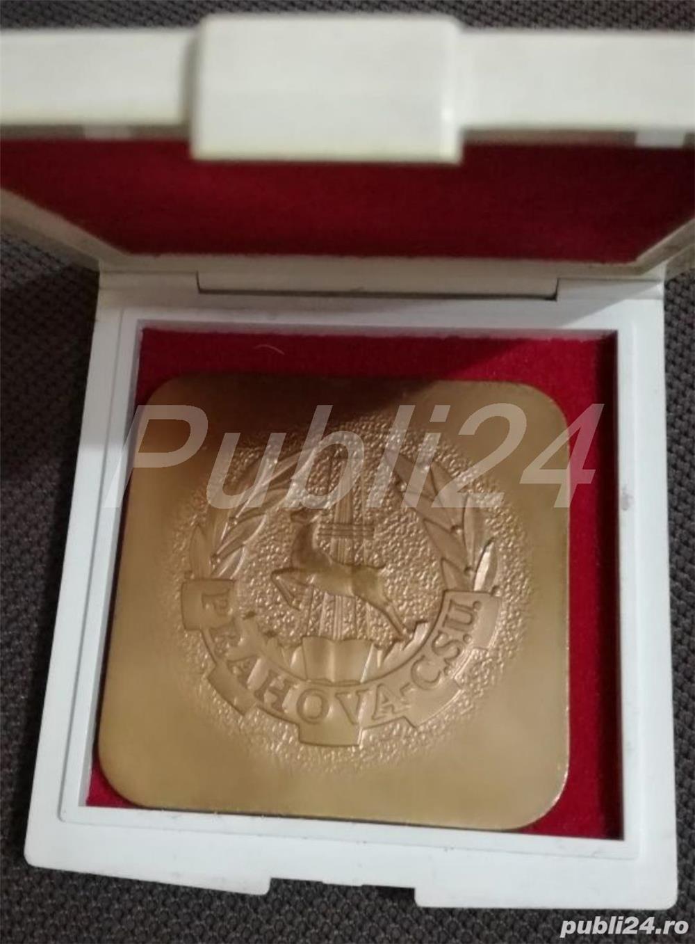 CSU Prahova 1911-1986 placheta si caietul program