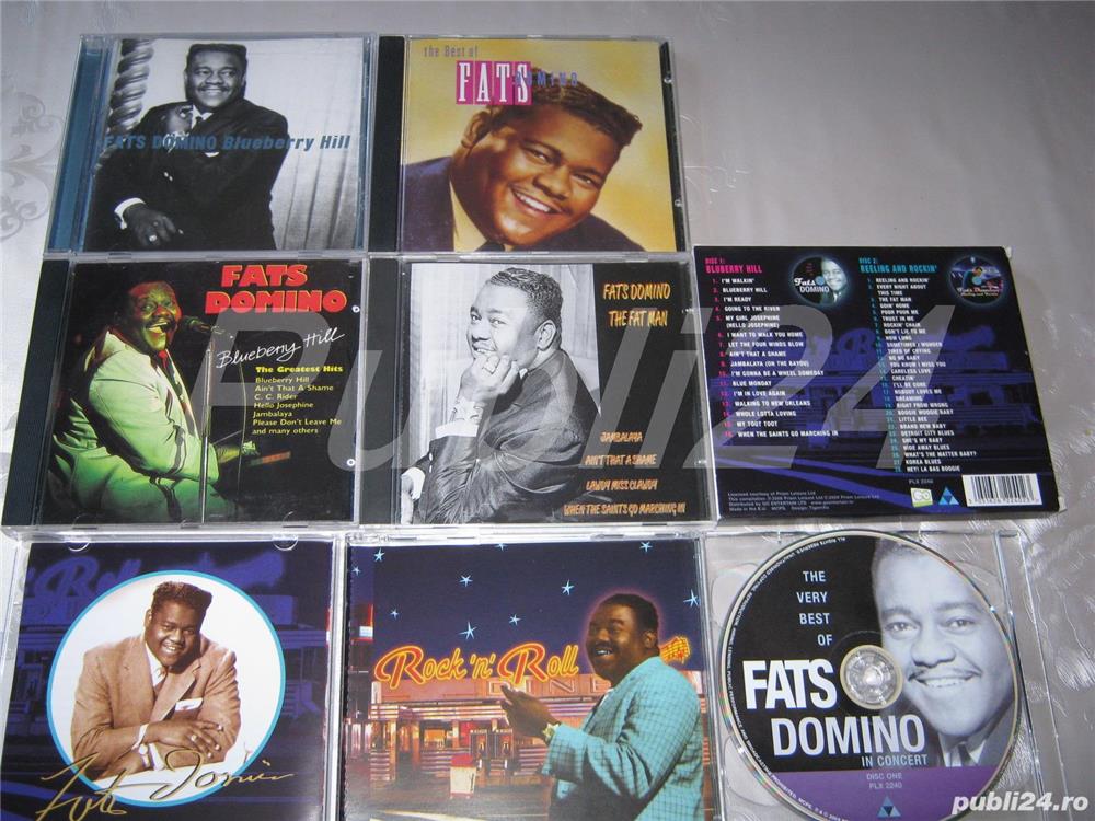 Fats domino,cd originale ,noi,sua,canada,unicate,super calitate,pe 1 cd sau double cd,studio,live