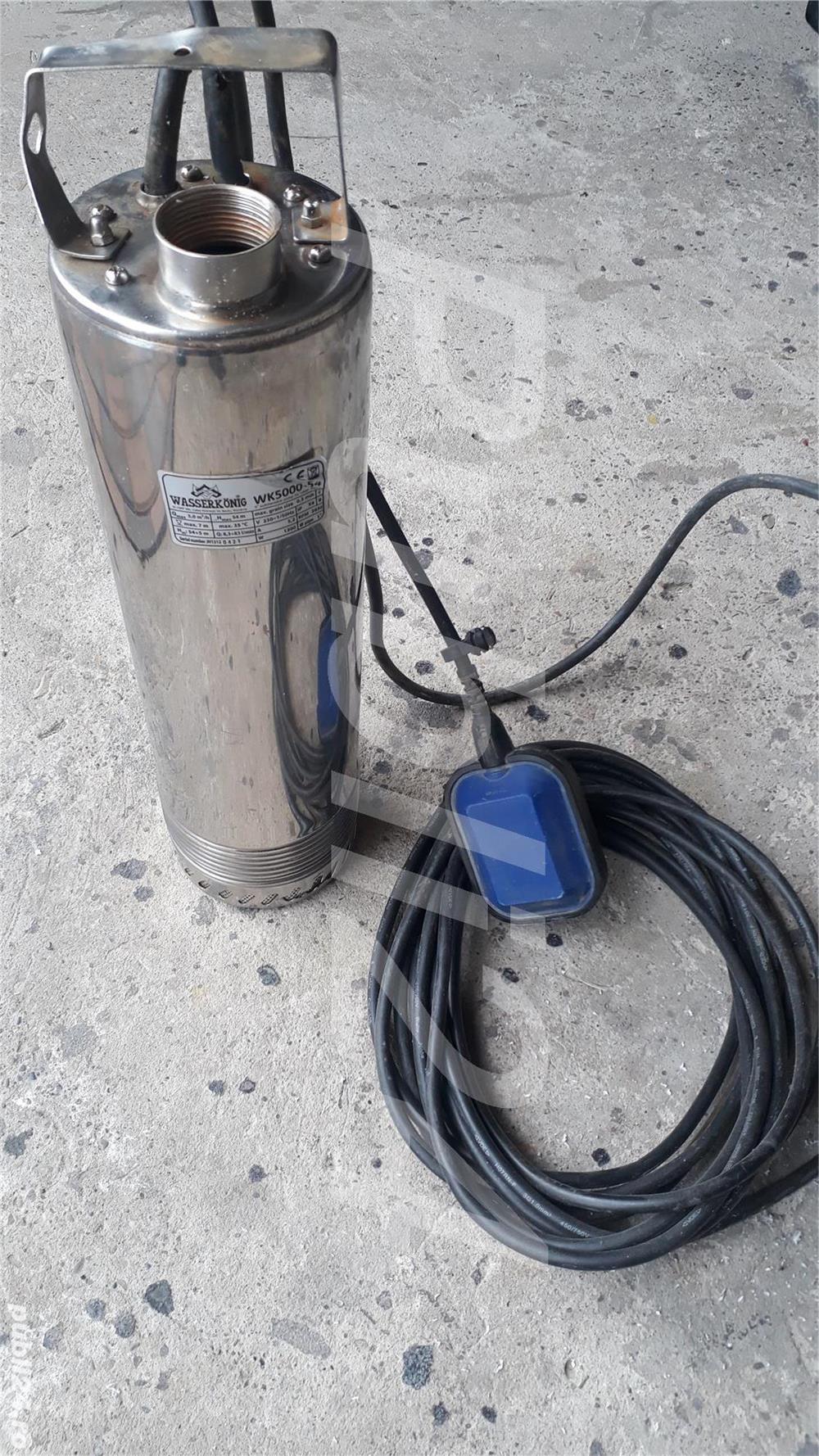 Pompa de apa submersibila din INOX