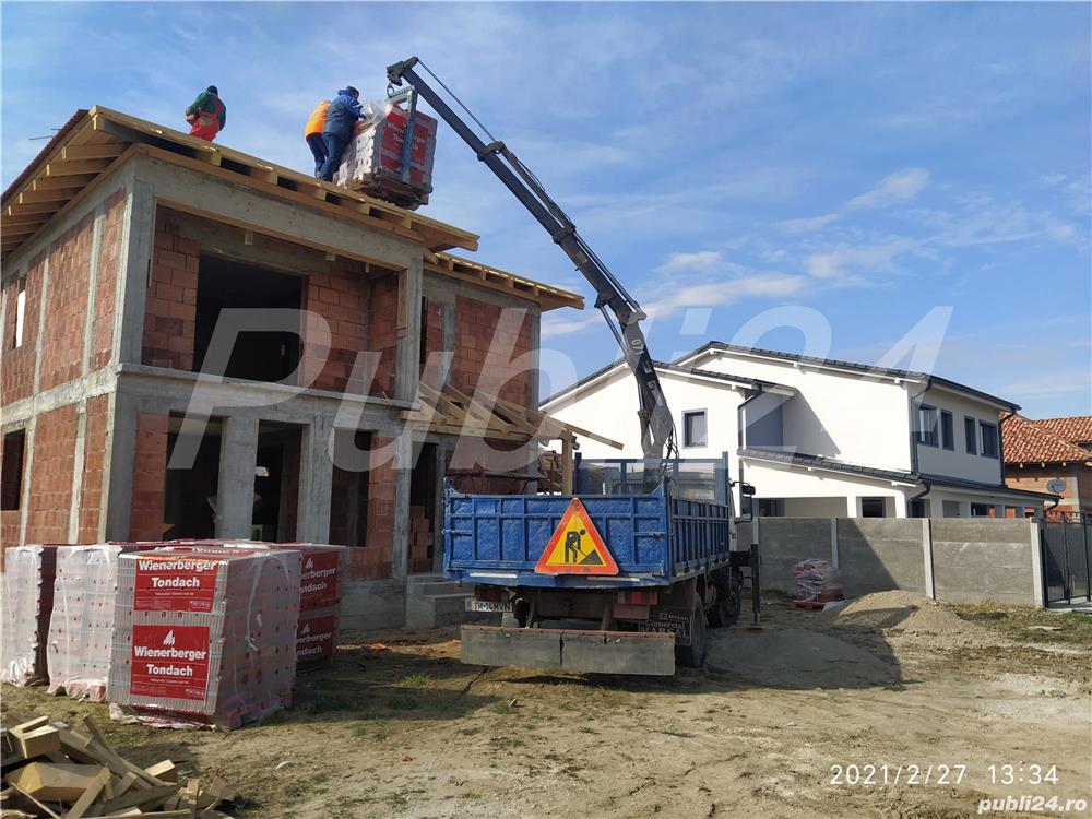 Camion cu macara și basculabil 