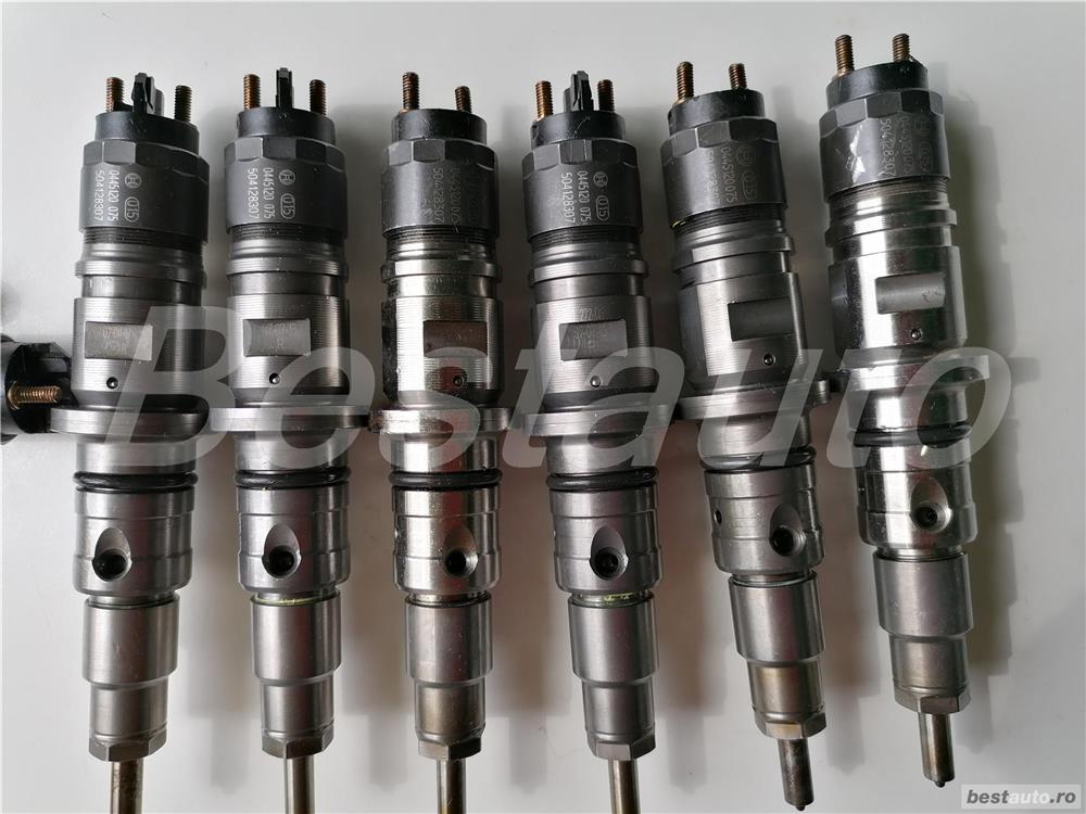 0445120075 504128307 2855135 Bosch Injector New Holland T6 T7 / Case IH Puma Maxxum