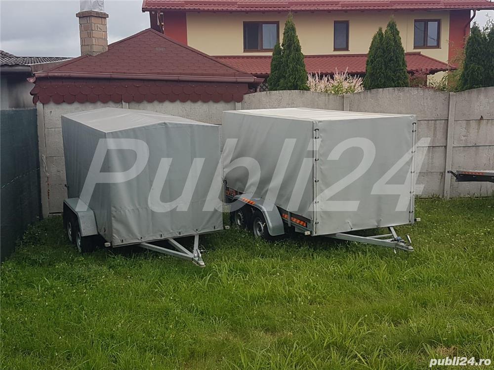 Inchiriez remorci 2 axe de volum 