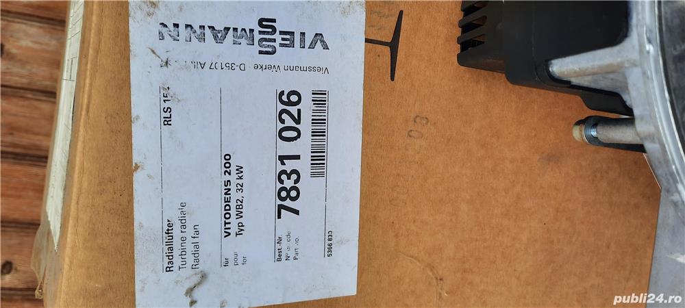 Ventilator centrala termica gaze Vitodens 200 tip WB2 32 kw