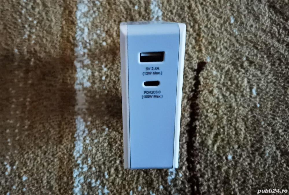 Incarcator laptop Alster 112w cu 2 porturi