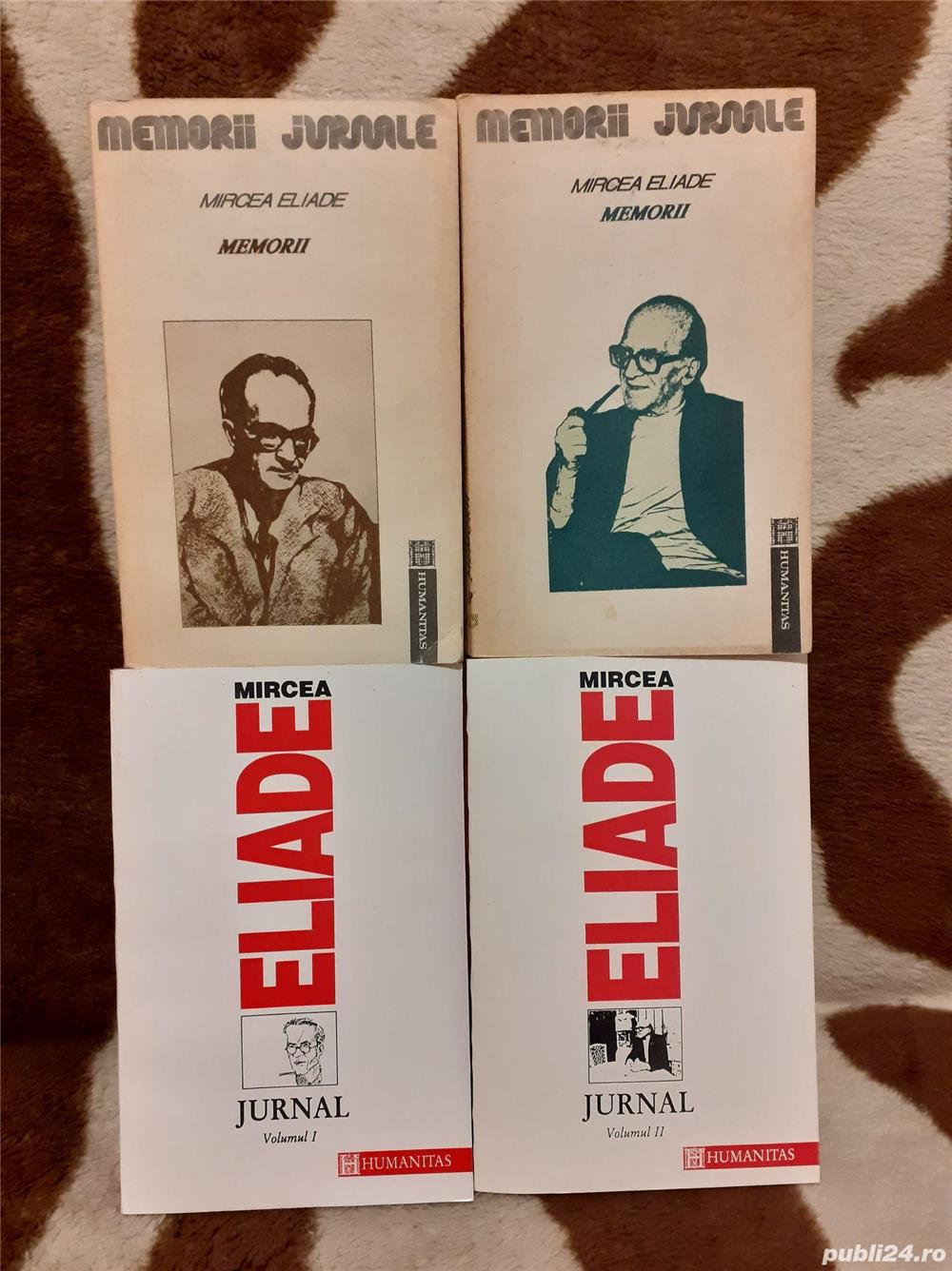 Jurnal/Memorii-Mircea Eliade (4 vol)