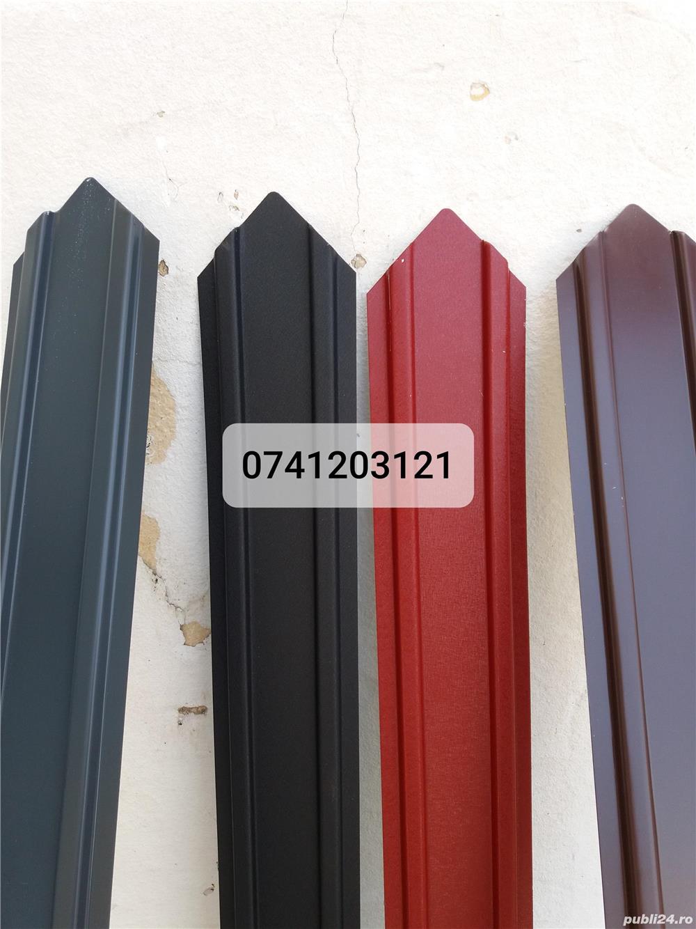 Vindem sipca metalica pentru gard de calitate superioara cu doua cute 