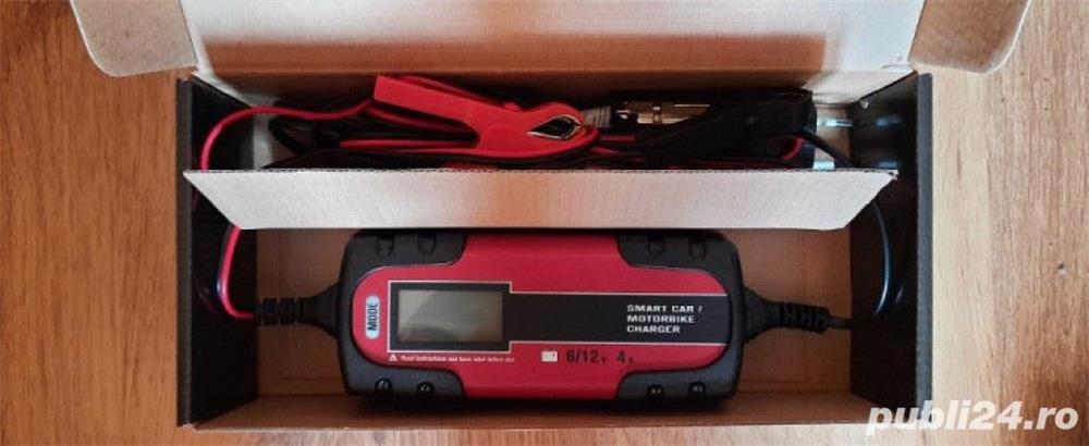 Redresor Auto pentru baterie 6V-12V 4A,cu microprocesor,Nou!