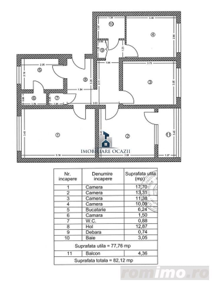 Vanzare Apartament 4 Camere Decomandat Berceni-Izvorul Muresului