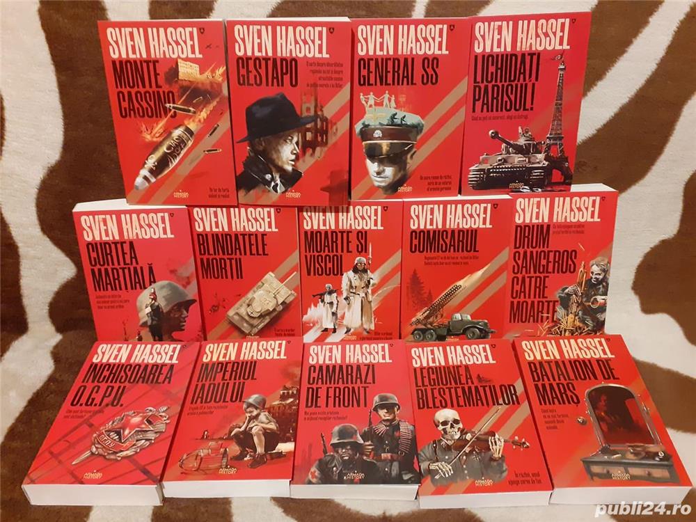 Sven Hassel carti comando (14 vol) editie 2020