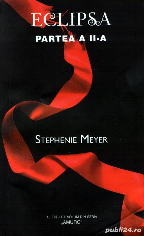 Eclipsa partea a II-a de Stephenie Meyer