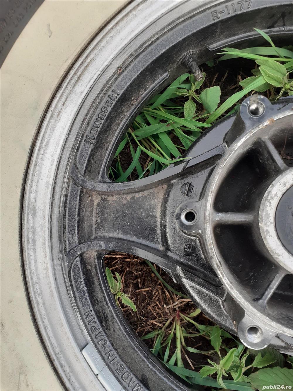 Roata kawasaki + anvelopa  shinko 170/80 r15