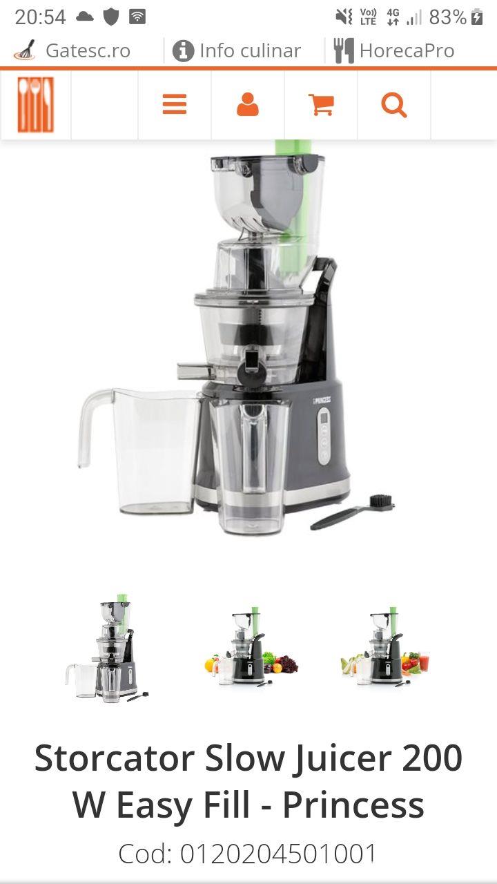 Storcator profesional Slow Princess