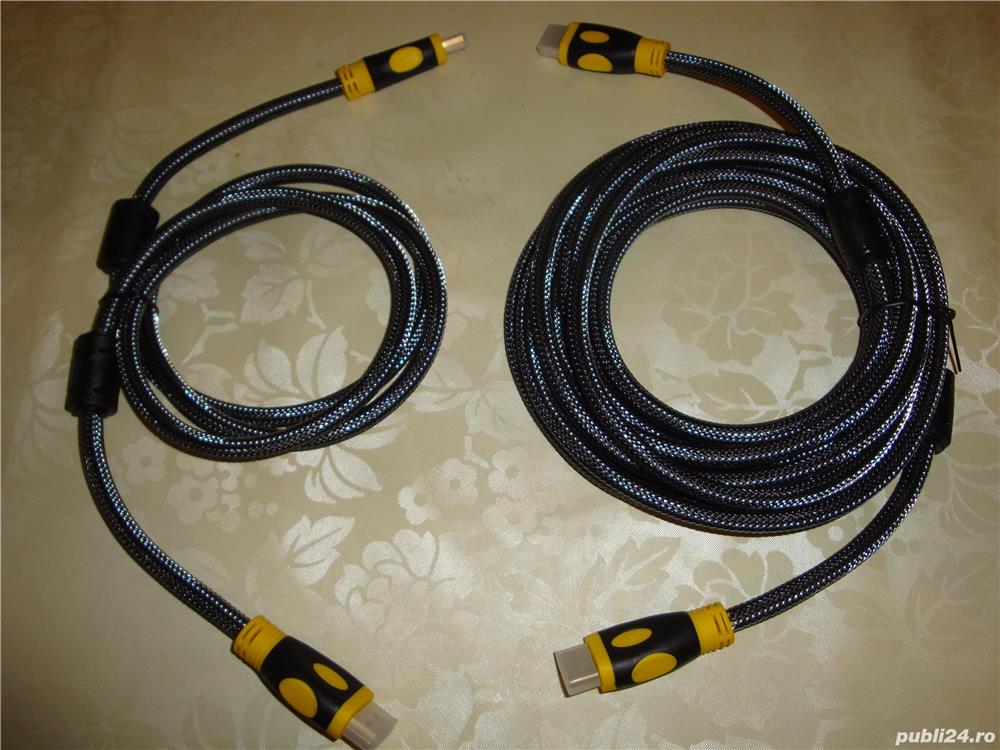 cablu hdmi - hdmi full hd 2k 4k magnet antiparaziti lungime 1.5m si 5m