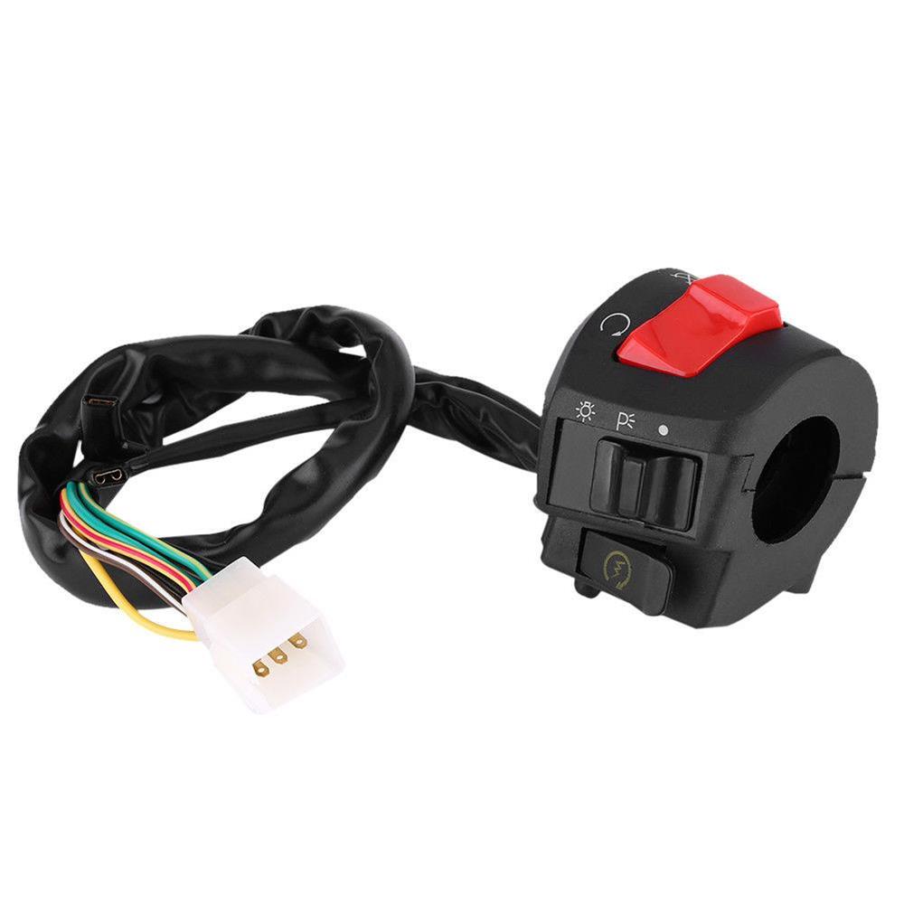 Comanda dreapta ghidon moto atv enduro strada bloc lumini