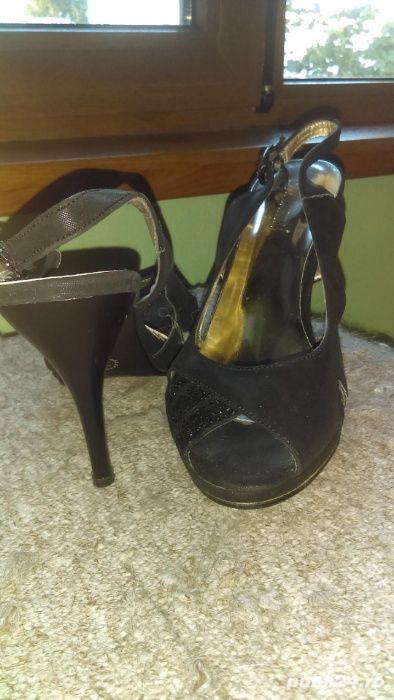 Sandale elegante cu toc inalt