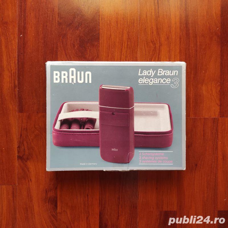 vand epilator Lady BRAUN Elegance 3 ( an 1987 ) vintage