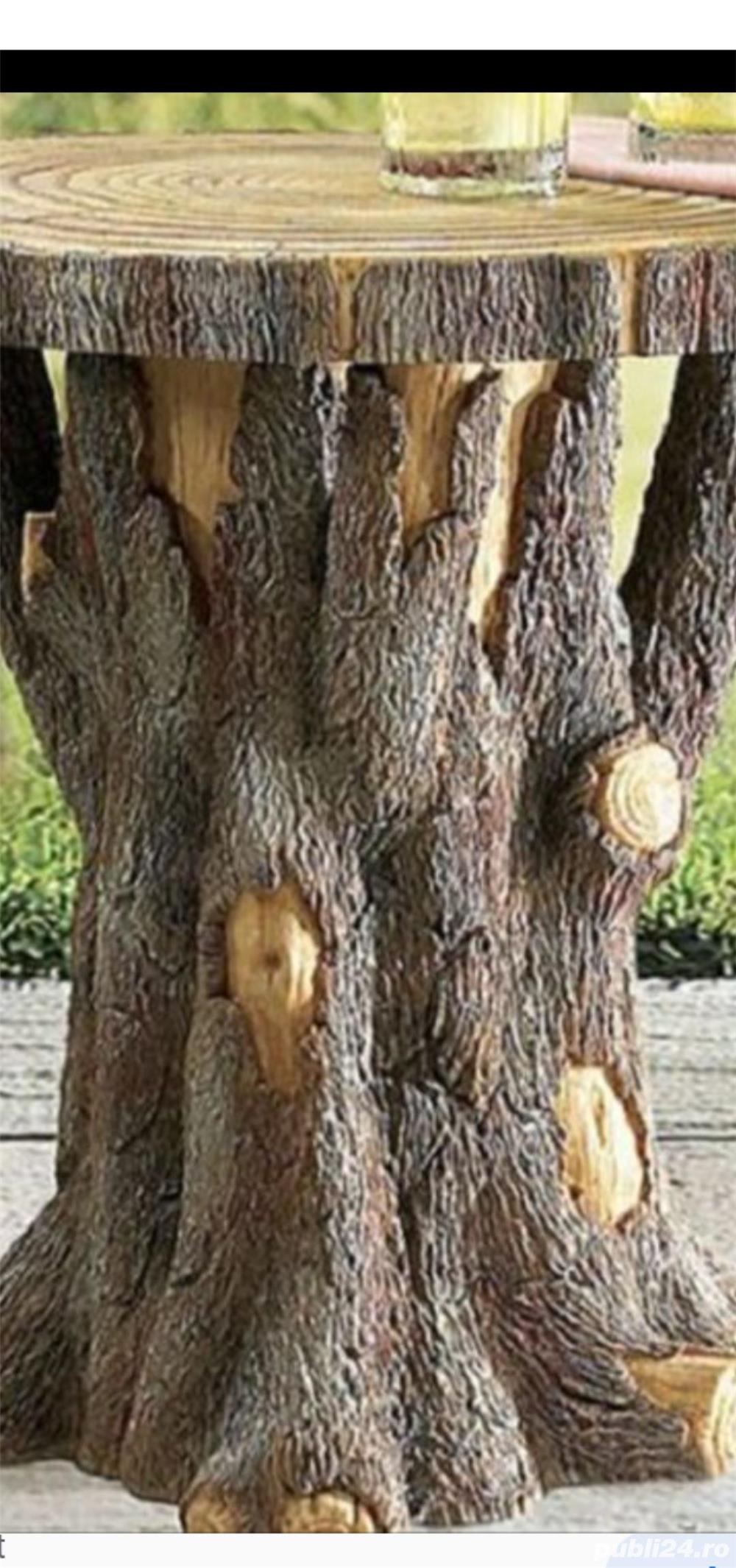 Cuiere, rafturi, lustre, veioze și mese rustice din lemn Rustic