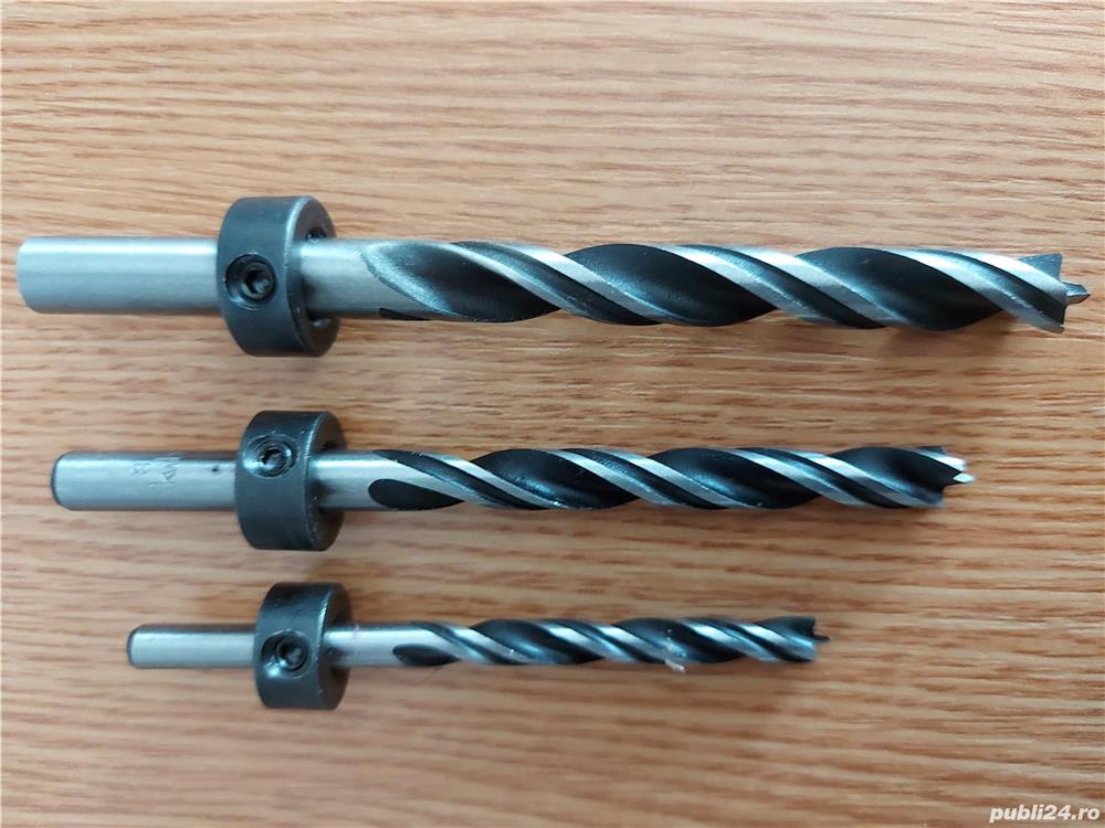 Burghie pentru lemn cu distantieri