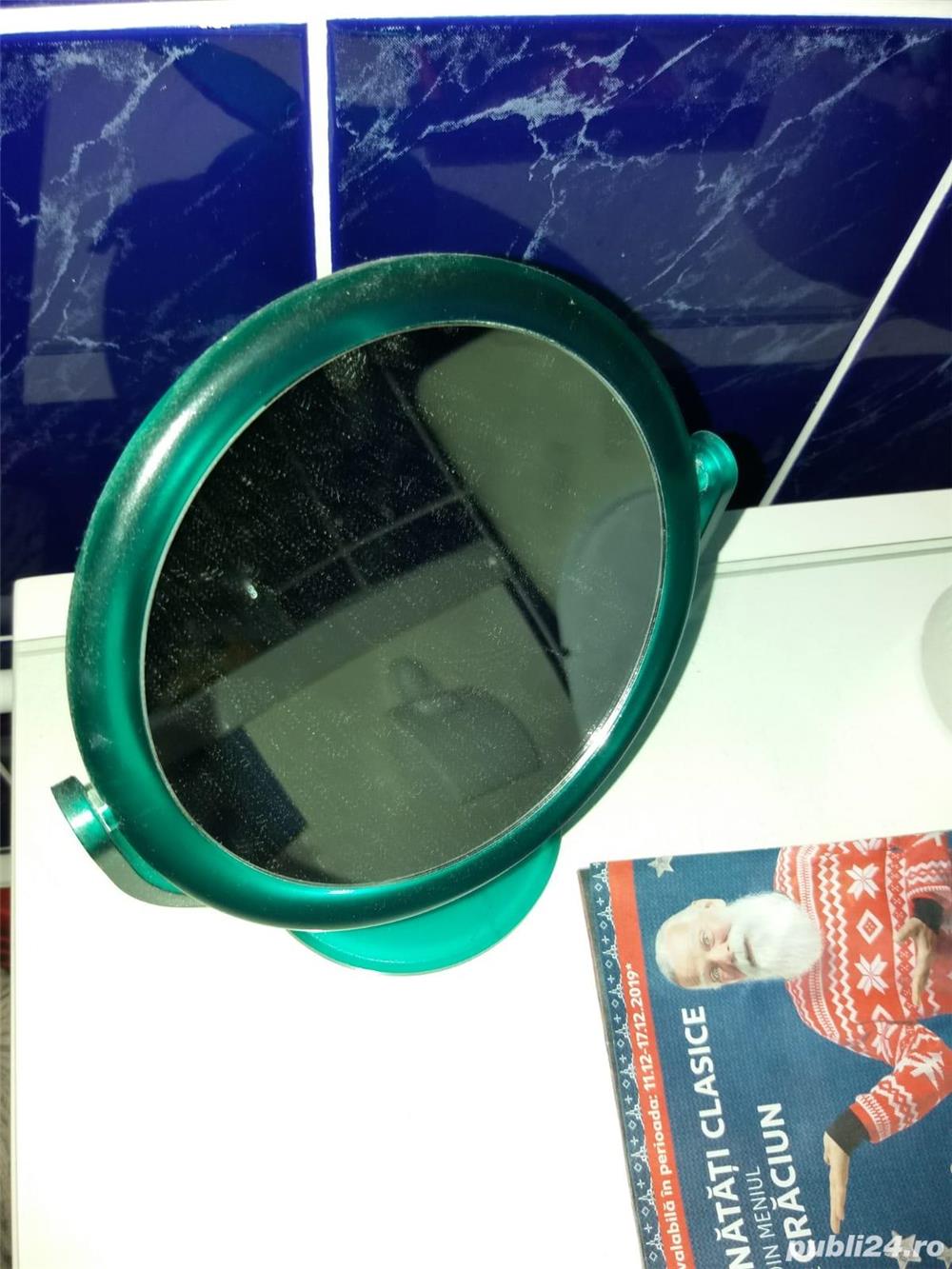 Oglinda cosmetica cu 2 fete, oglinda de toaleta, oglinda de semnalizare