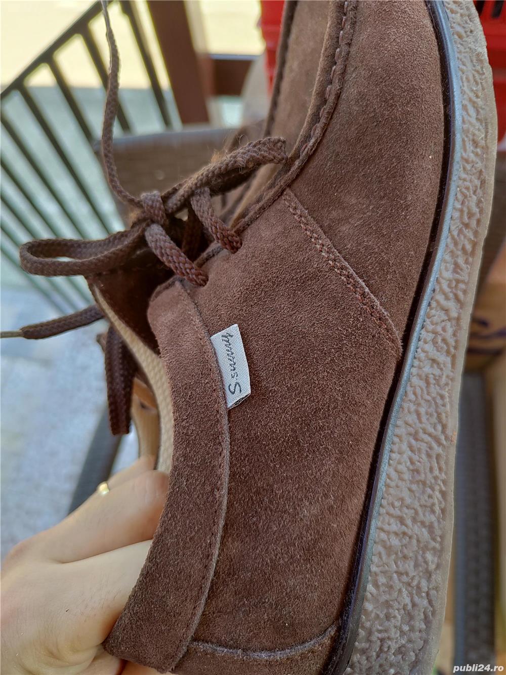 Mocasini Piele Intoarsa ca Noi pt. Doamne (Maro nr. 39)