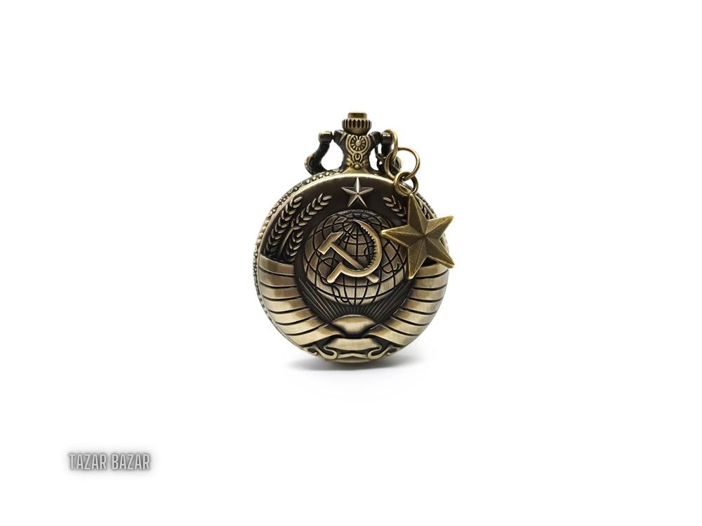 Ceas în relief U.R.S.S. cu stea 