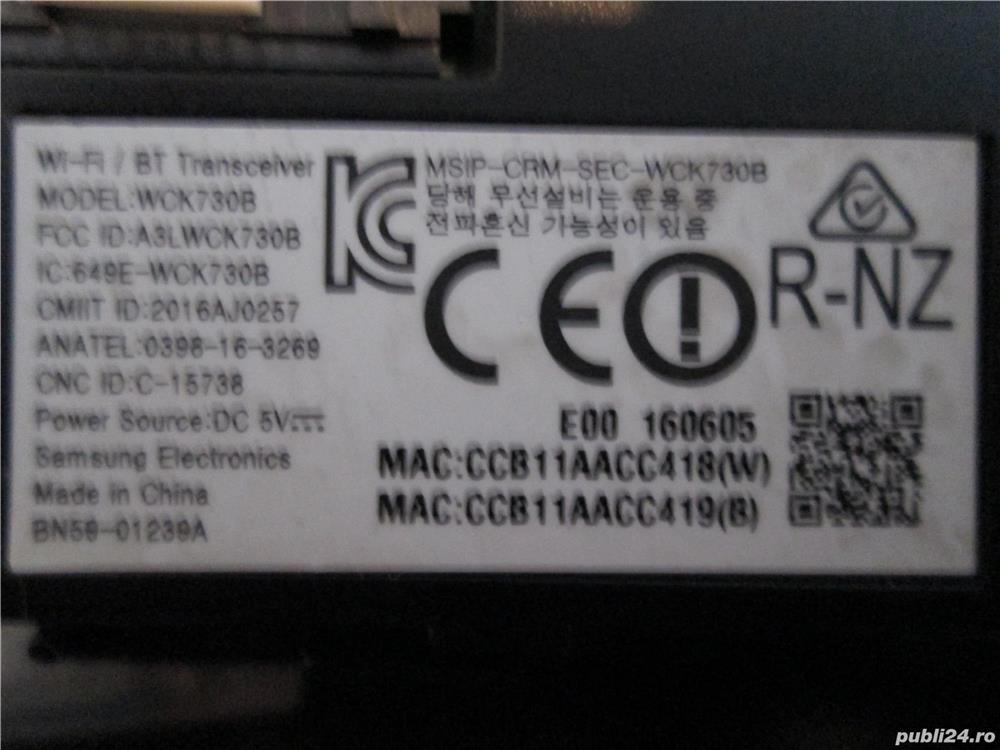 Modul WIFI + BT WCK730B, BN59-01239A din Samsung UE40KU6472UXXH