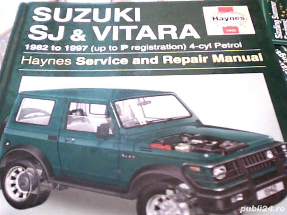 Haynes Suzuki SJ & Vitara 1982-1997,  manuale reparatii auto / modificare Suzuki 4x4