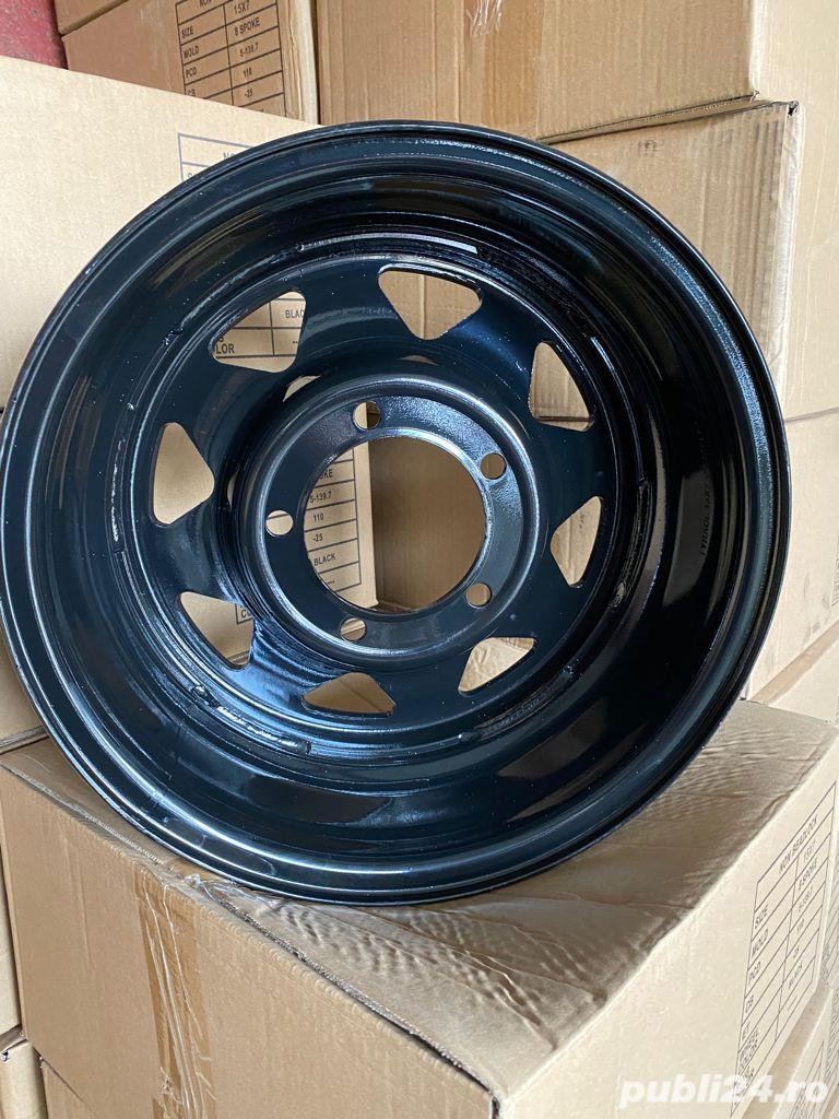 Jante din tabla off-road 15x7J 5x139.7 ET -25