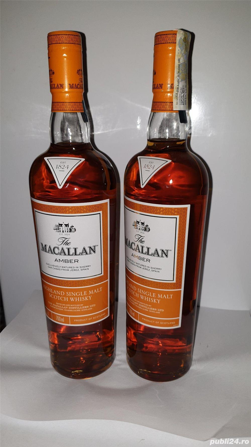 Whisky The Macallan Amber de colectie ! Raritate ! 