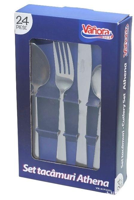 Set tacâmuri (24 piese). Inox