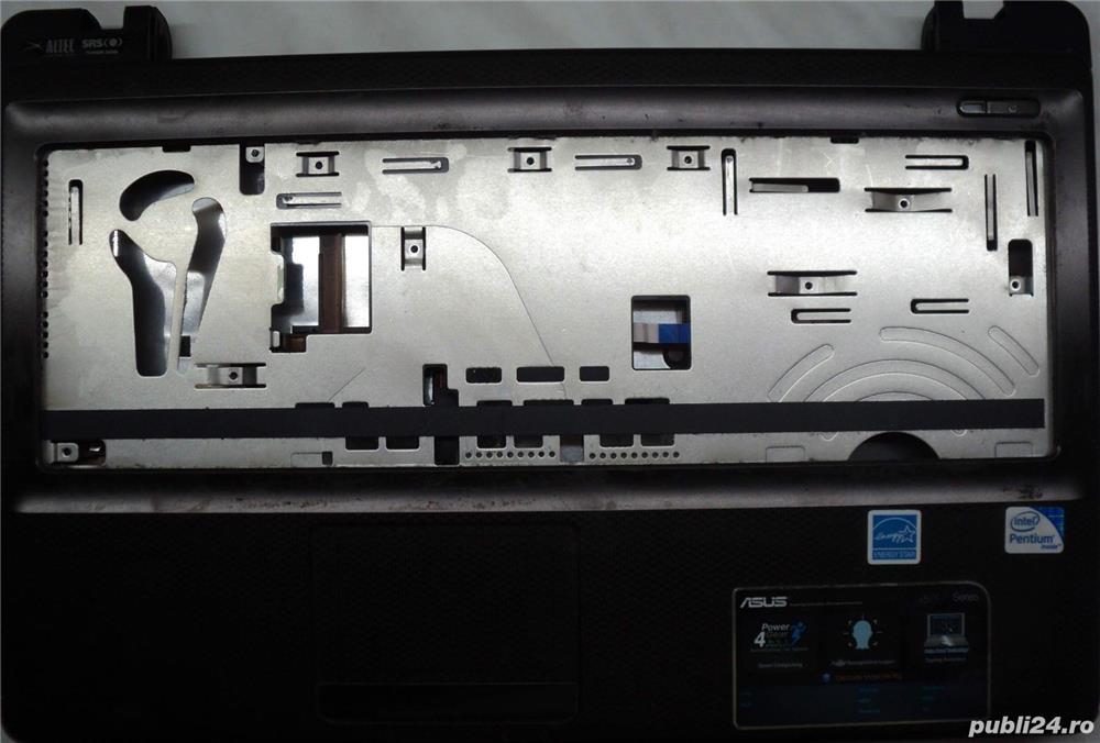 Carcasa Ansamblu Complet Bottom Case + Palm Laptop ASUS X52F Practic toata partea inferioara