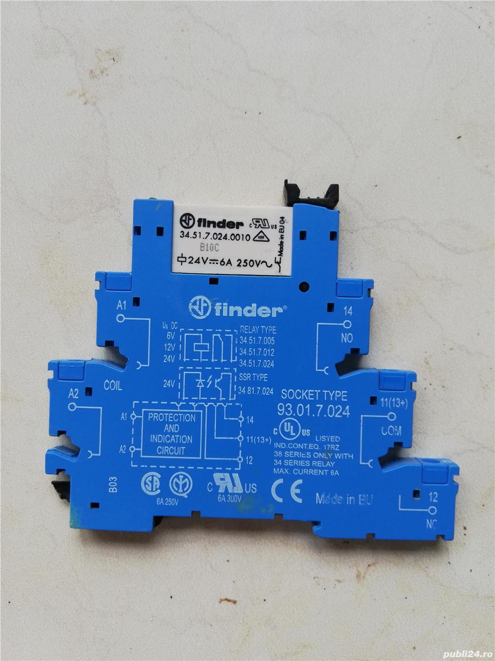 Soclu Finder 93.01.7.024 releu Finder 34.51.7.024.0010