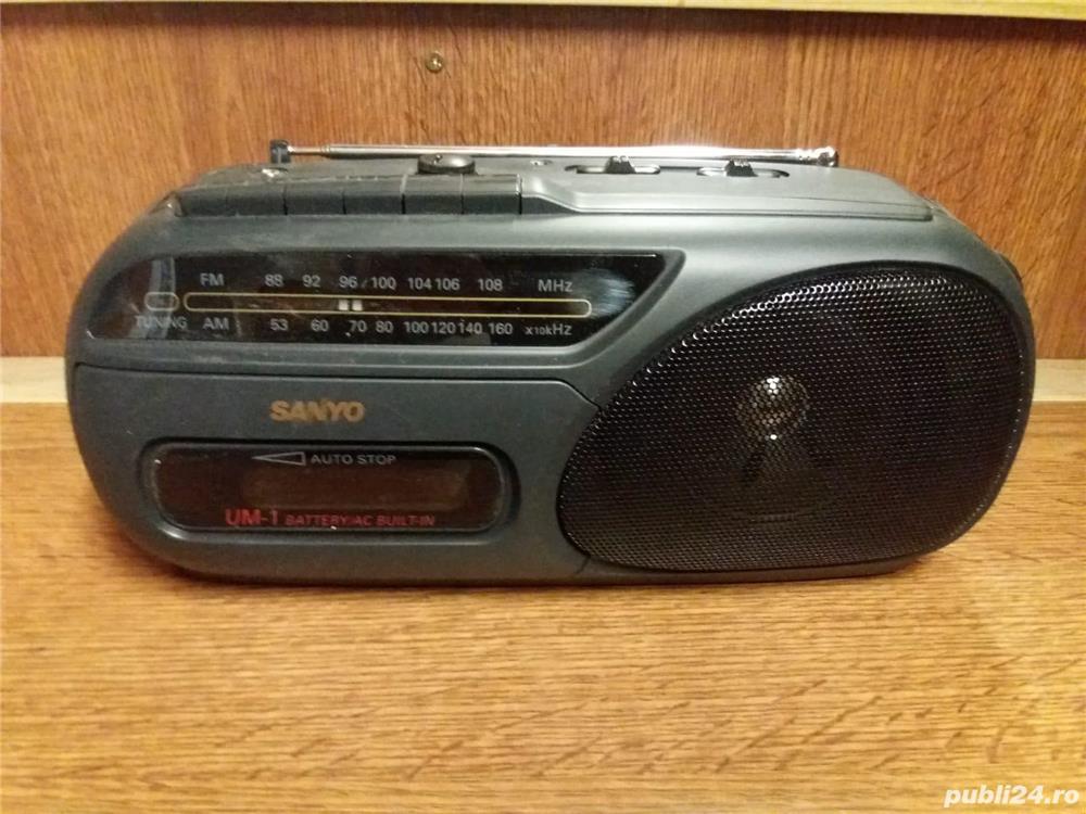 Radiocasetofoane boombox de colectie Sanyo Thompson