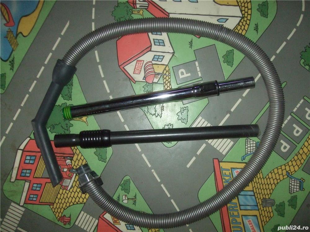 Furtun aspirator tub telescopic metalic