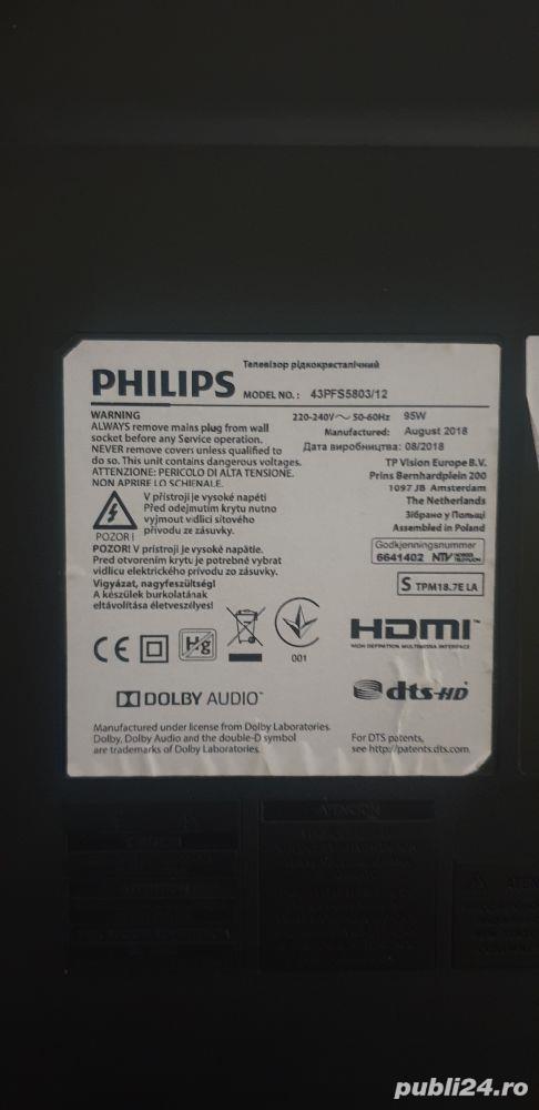 Dezmembrez smart tv Philips 43pfs5803 12