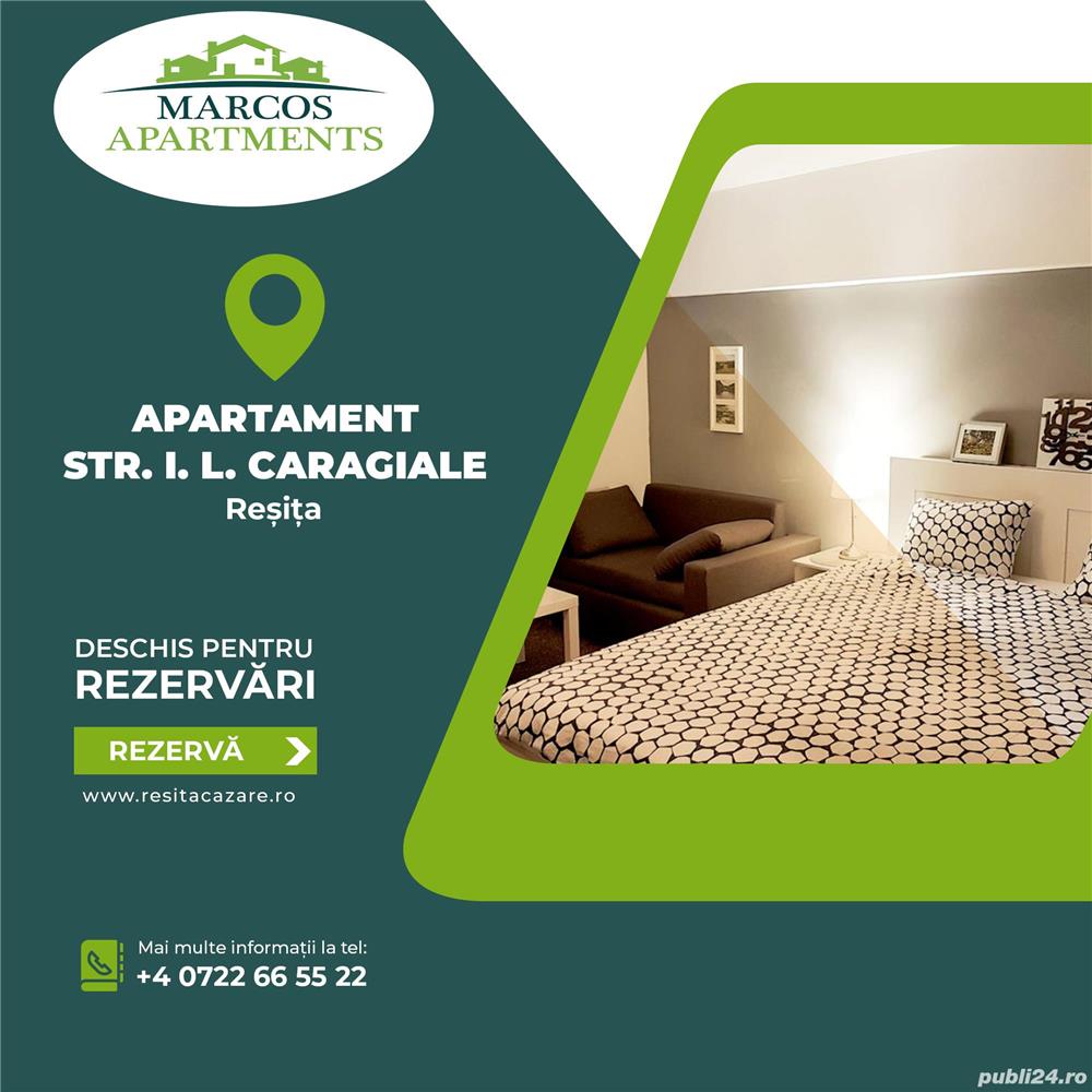 Cazare in regim hotelier - Marcos Apartaments Resita - Fara Certificat Verde