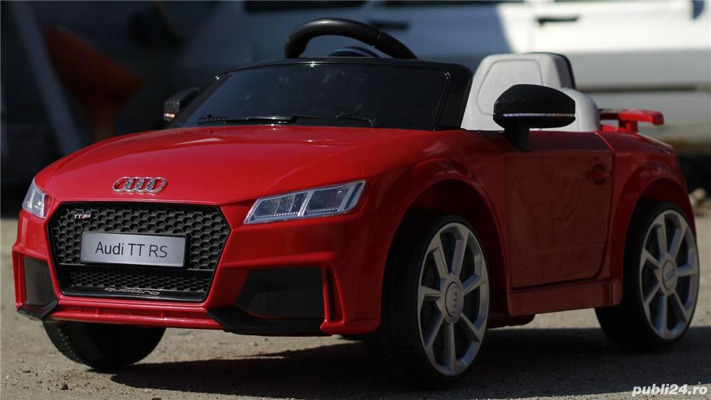 Masinuta electrica pentru copii Audi TT RS 60W 12V cu music player