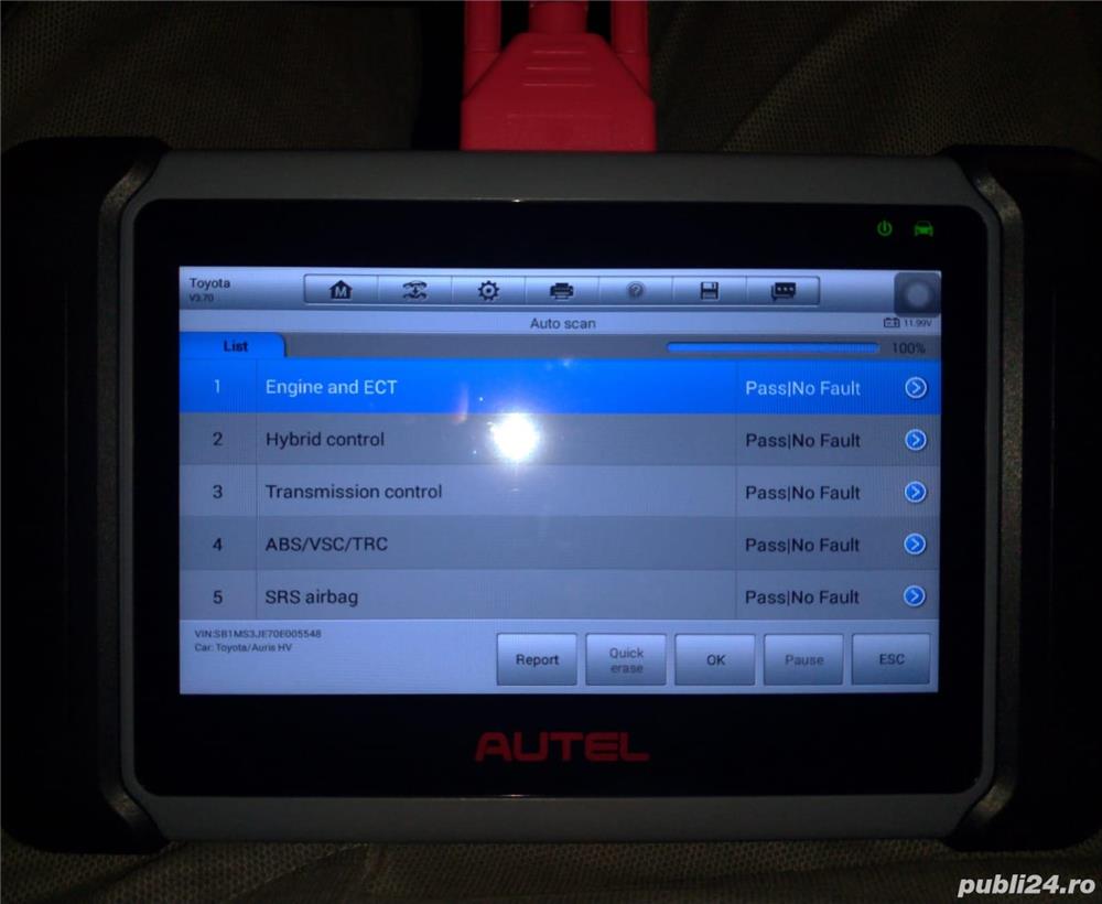 Diagnoza profesionala auto pt toate marcile