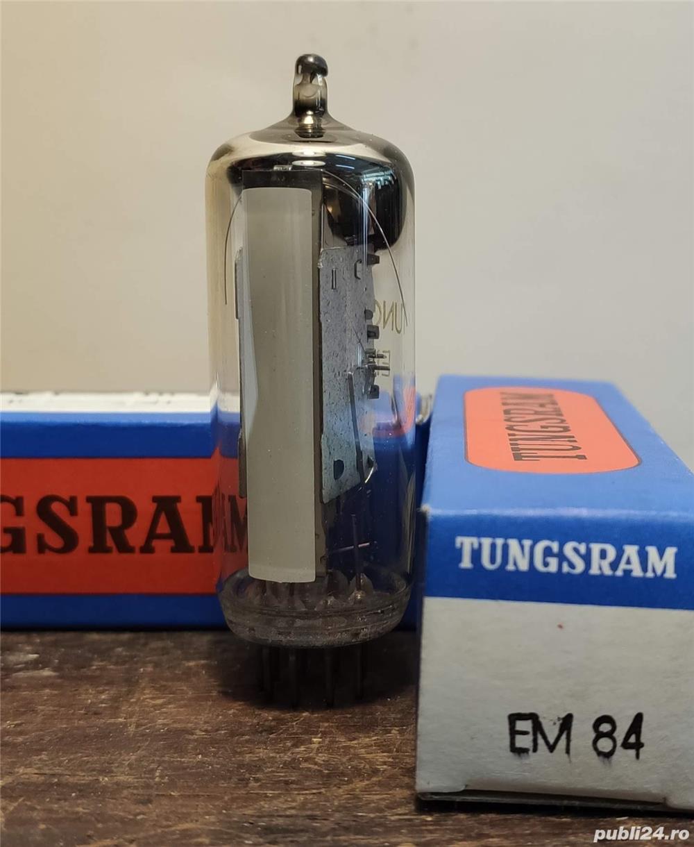 EM84, Tuburi indicatore optice "Ochi magic", pentru colectionari (NOS)