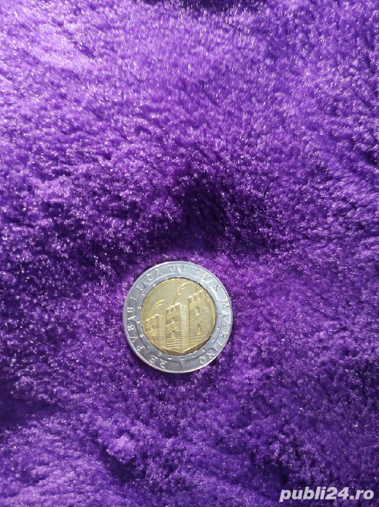 Moneda 500 lire San Marino Descoperirea Americii 1992 de colecție