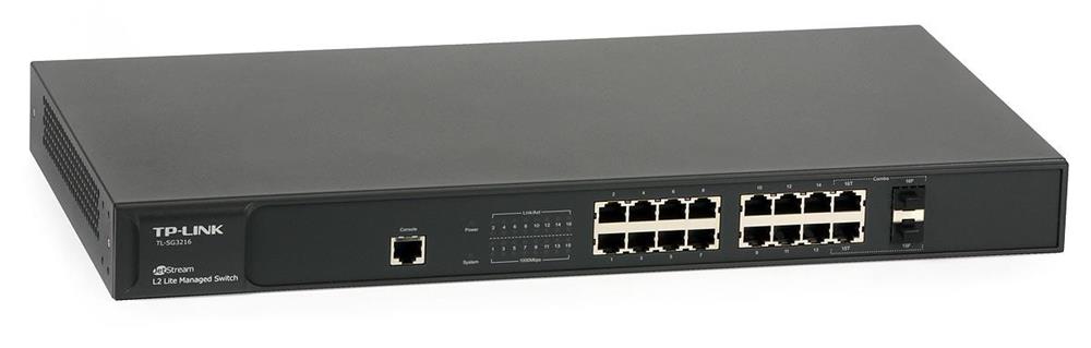 Switch TP-Link JetStream 16-Port Gigabit Smart 2 SFP