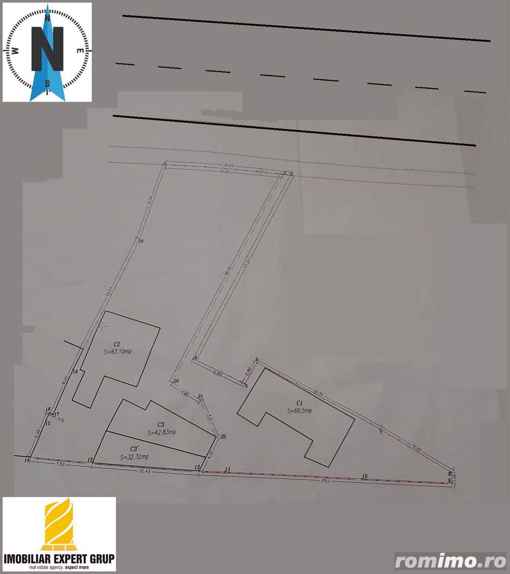 Oportunitate Militari: Teren 814 mp, POT=70%, CUT=3, utilitati.