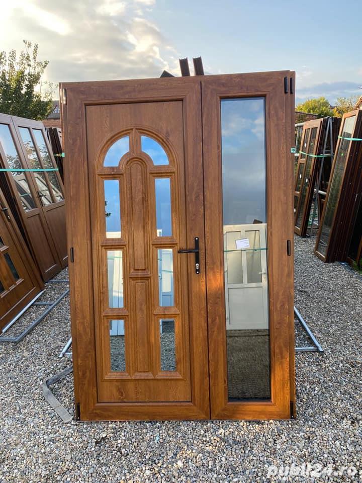 Usi termopane panel ornamental noi de la 2250 lei