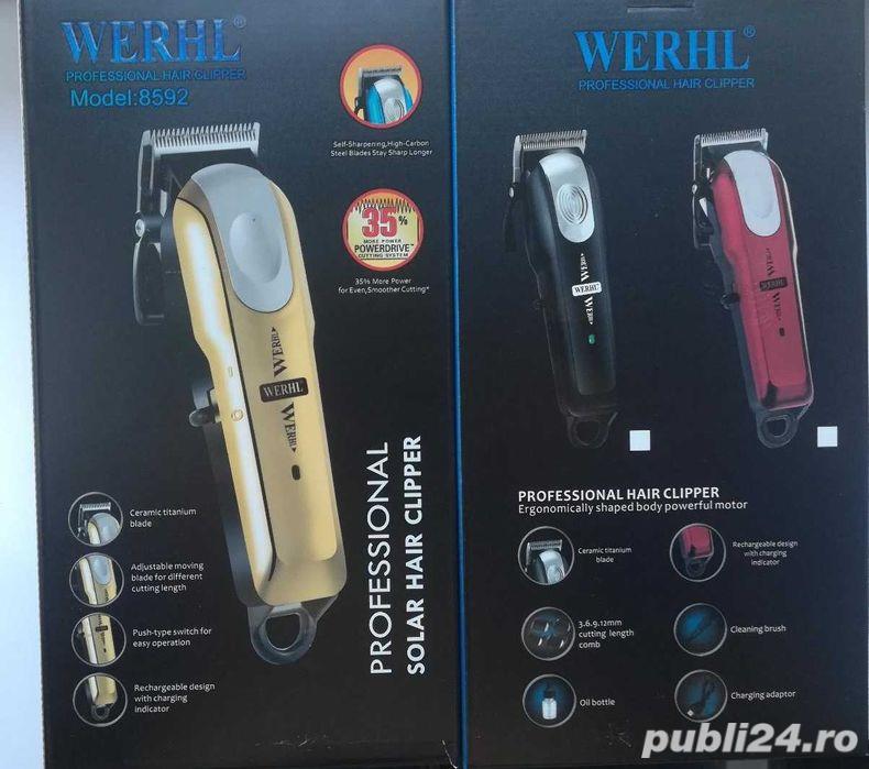 Aparat de tuns lame otel pe acumulator Masina de tuns profesionala