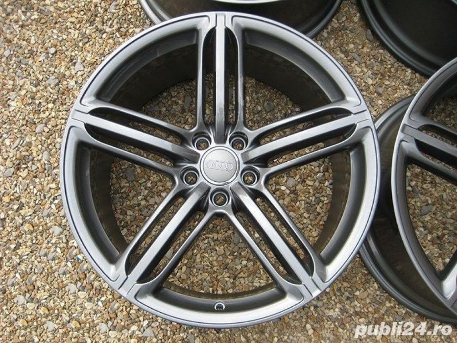 Vand set jante audi s6 a6 a8 original culoare gri carbon - j 8,5 et 45 r 20 centru 66,01 - - se vand