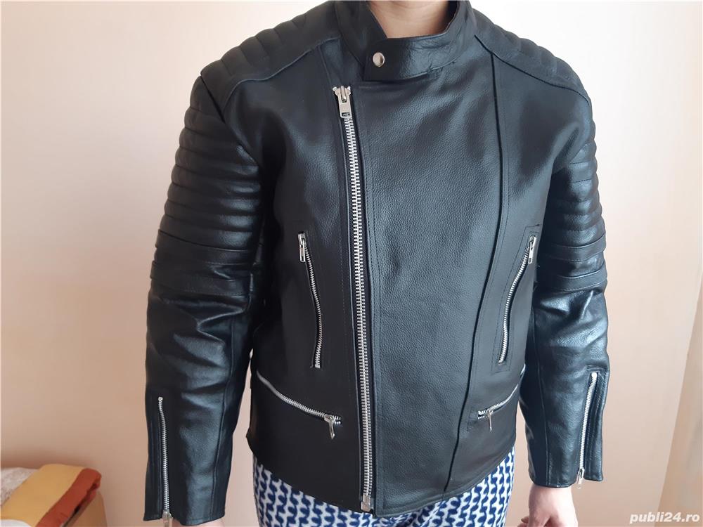 Geacă Piele Moto 